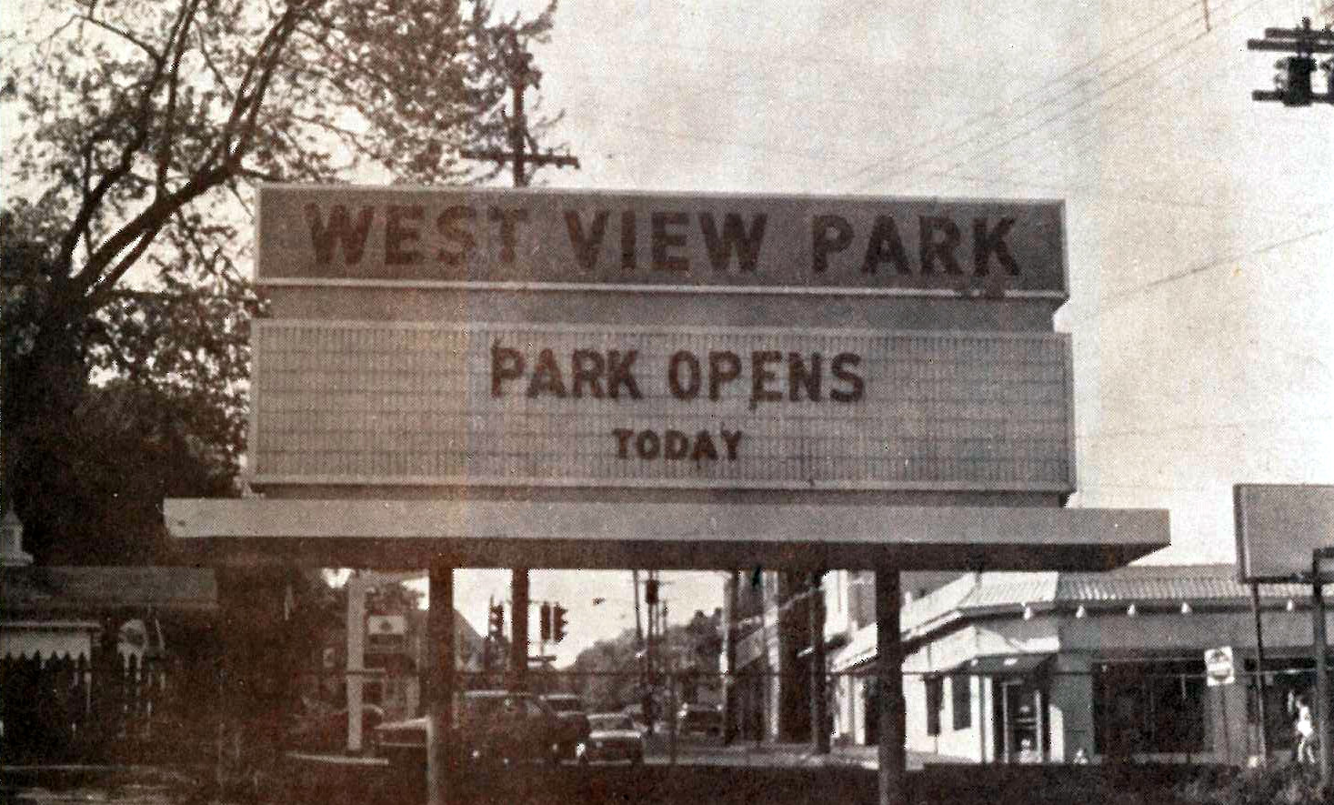 West View Park sign